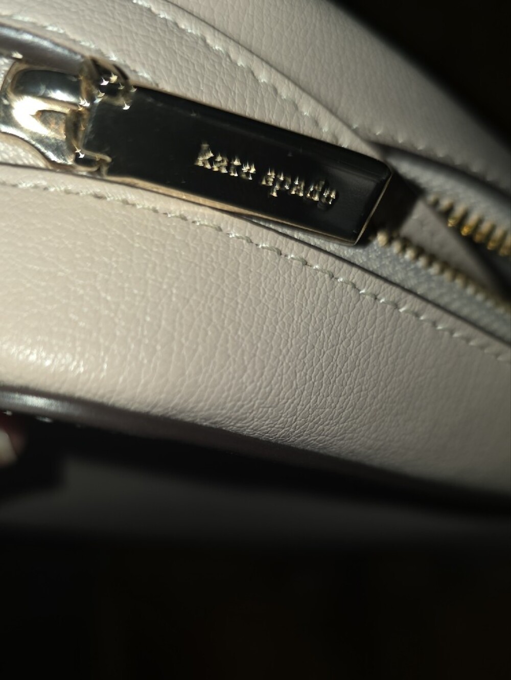 kate spade Light Blush Leather Crossbody Camera Bag - Picture 11 of 11